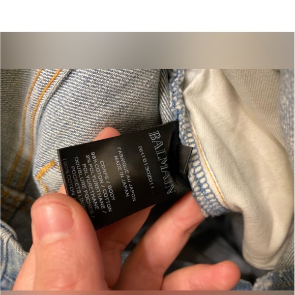 BALMAIN
Moto Jeans  Limited Edition size 38 - Picture 14 of 14